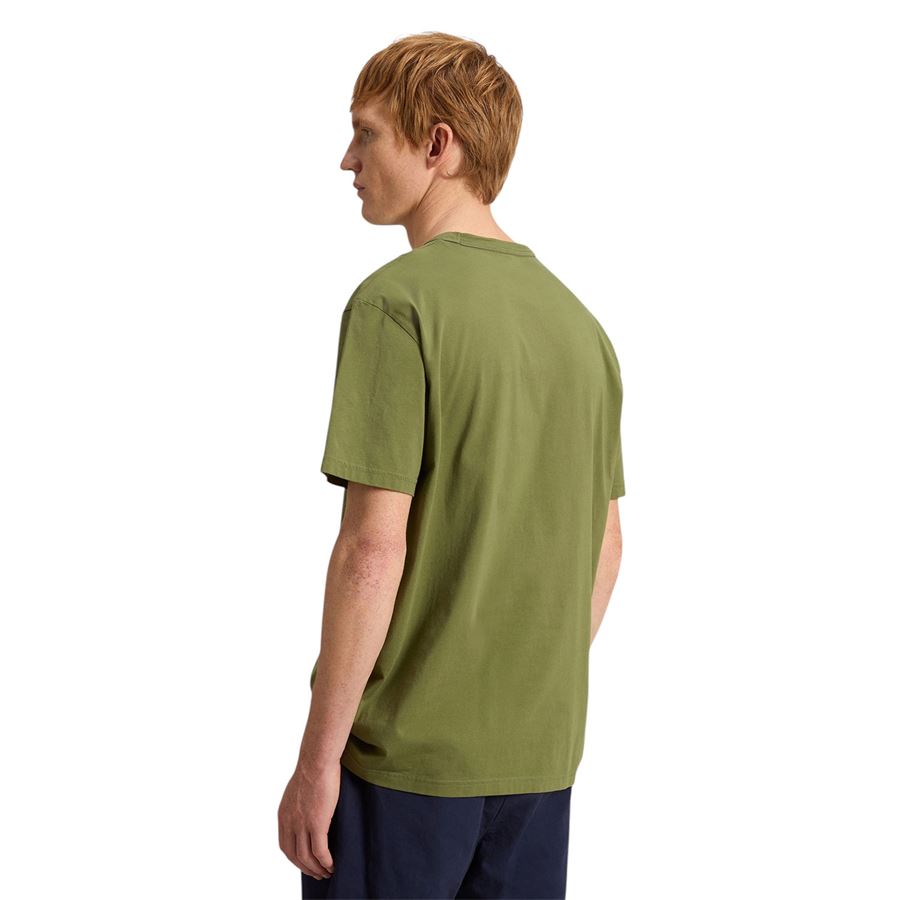 T-shirt maniche corte in puro cotone con logo da uomo Woolrich | CFWOTE01446641